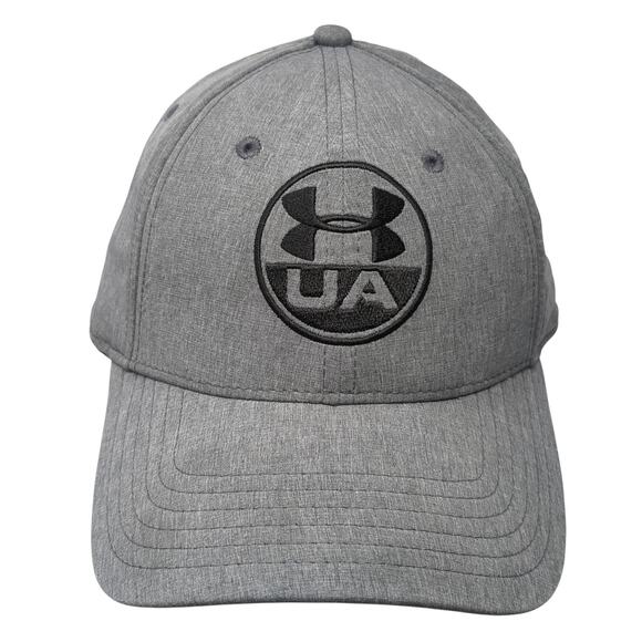 Under Armour Baseball Cap Gray Size XL Embroidered 6 Panel Polyester Blend - Picture 1 of 9